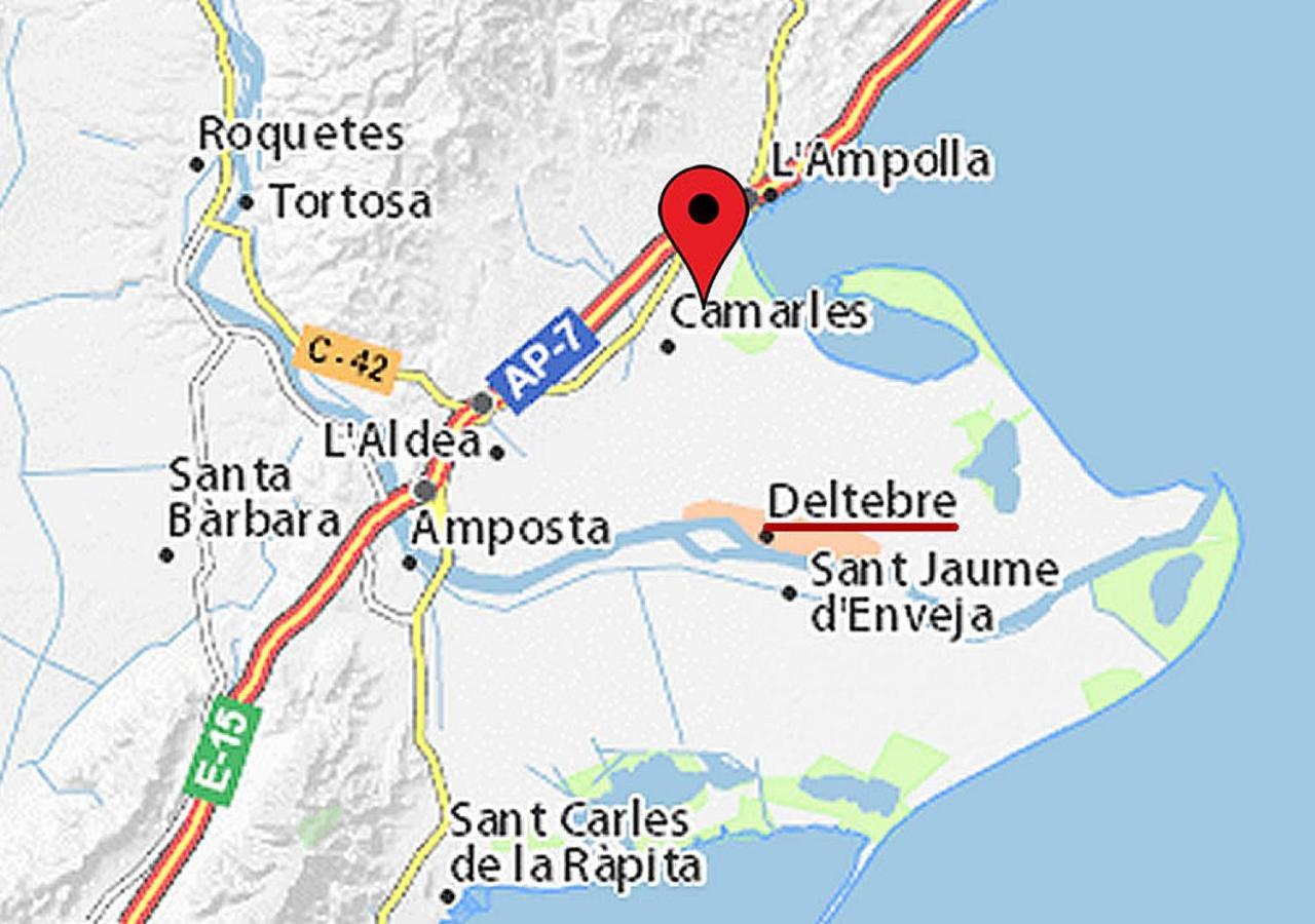Casa Pascal Coeur Du Delta Leilighet L'Ampolla Eksteriør bilde